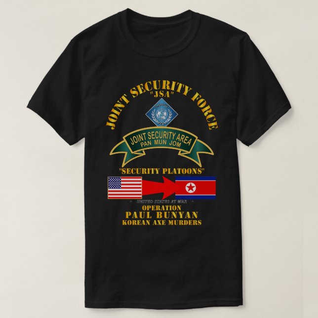 T-shirt Opération Paul Bunyan (Design devant)