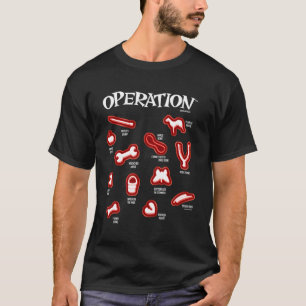 T-shirt Opération Pièces de jeu d'icône