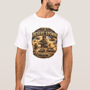 T-shirt Opération Tempête du désert 1991 Commémorative
