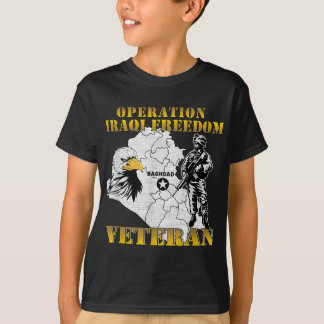 T-shirt Opération Vintage des vétérans de l'opération Iraq