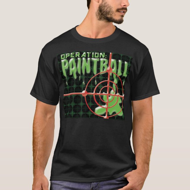 T-shirt OPERATIONPaintball (Devant)