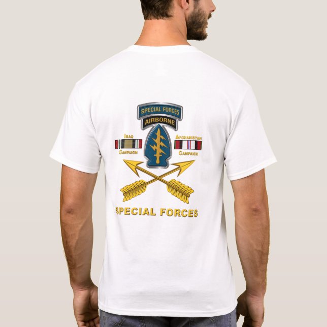 T-shirt Opérations spéciales de l'Armée de terre L'ancien  (Dos)