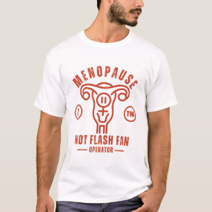 T-shirt Opératrice de ventilateur de bouffée de chaleur de