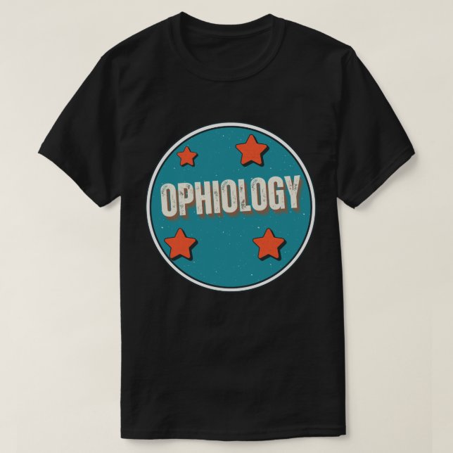 T-shirt Ophiologie (Design devant)