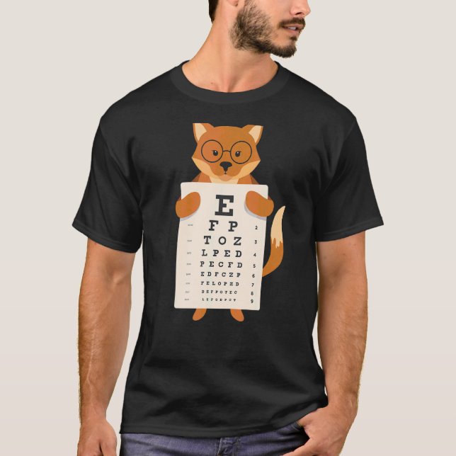 T-shirt Ophtalmologiste Opticien Lunettes Optométriste (Devant)