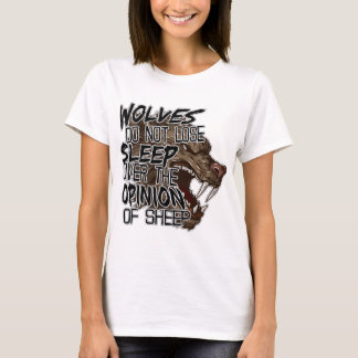T-shirt Opinion des loups
