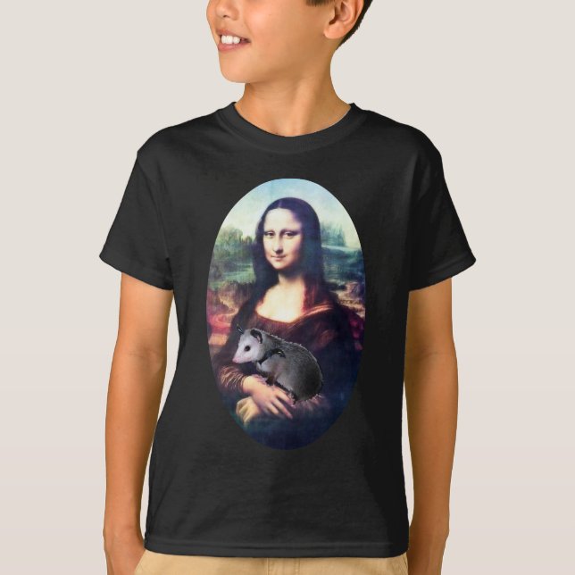 T-shirt Opossum de Mona Lisa (Devant)