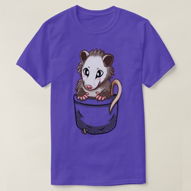 T-shirt Opossum de pochette (Design devant)