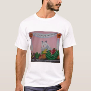 T-shirt Opossum donnant un compliment d'art possum
