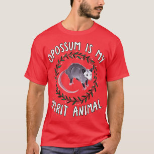 T-shirt Opossum Est Mon Esprit Animal