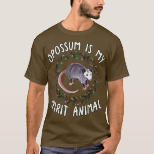 T-shirt Opossum Est Mon Esprit Animal