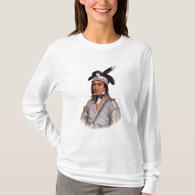 T-shirt Opothle-Yoholo, un chef de crique (Devant)