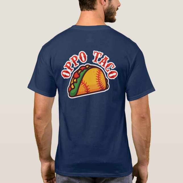 T-shirt Oppo Taco softball/baseball (Dos)