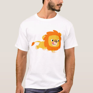 T-shirt opportuniste d'enfants de lion de bande