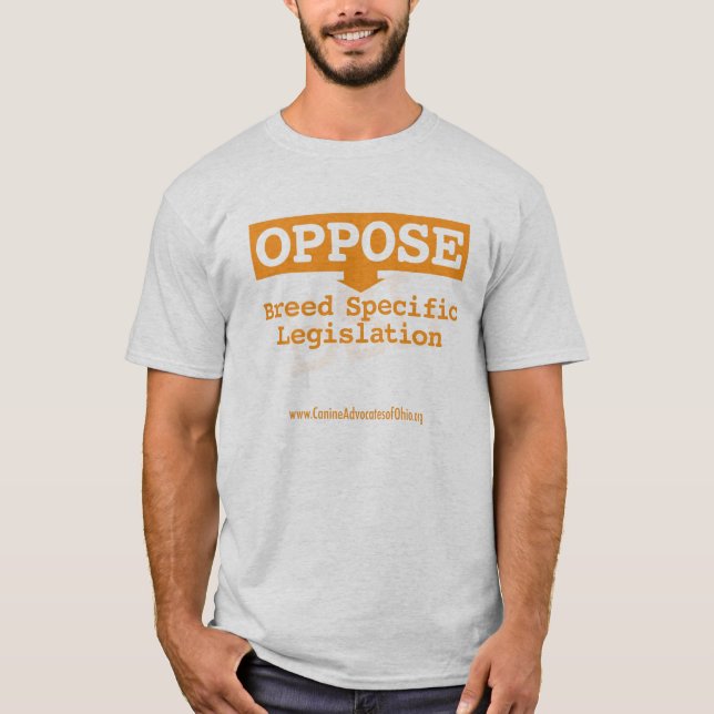 T-shirt Opposez-vous à BSL (Devant)