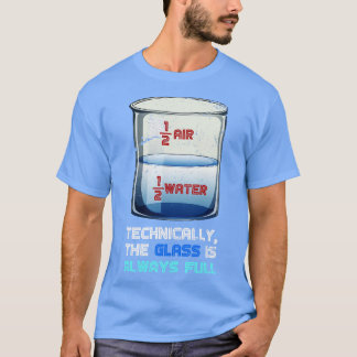 T-shirt Optimisme physique drôle