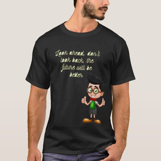 T-shirt optimiste (Devant)