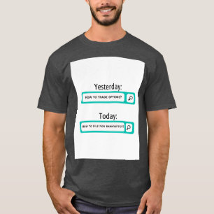 T-shirt Options amusantes Trading Stock Trading Jour Tradi