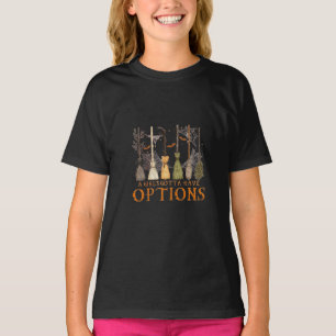 T-shirt Options de cuisine