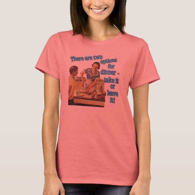 T-shirt Options du dîner (Devant)