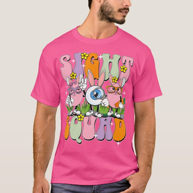 T-shirt Optométrie Opticien Oeil Docteur (Devant)