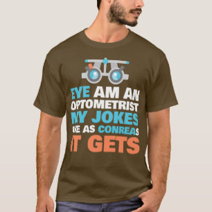 T-shirt Optométriste Oeil Docteur Conea Pun Drôle Vêtement