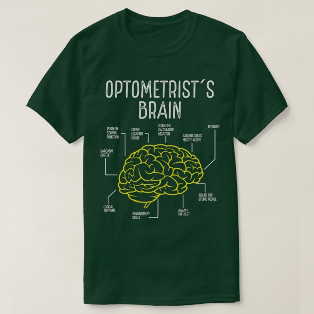 T-shirt Optométriste Opthalmologue Eyeglass Whisperer (Design devant)