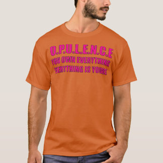 T-shirt OPULENCE Paris brûle