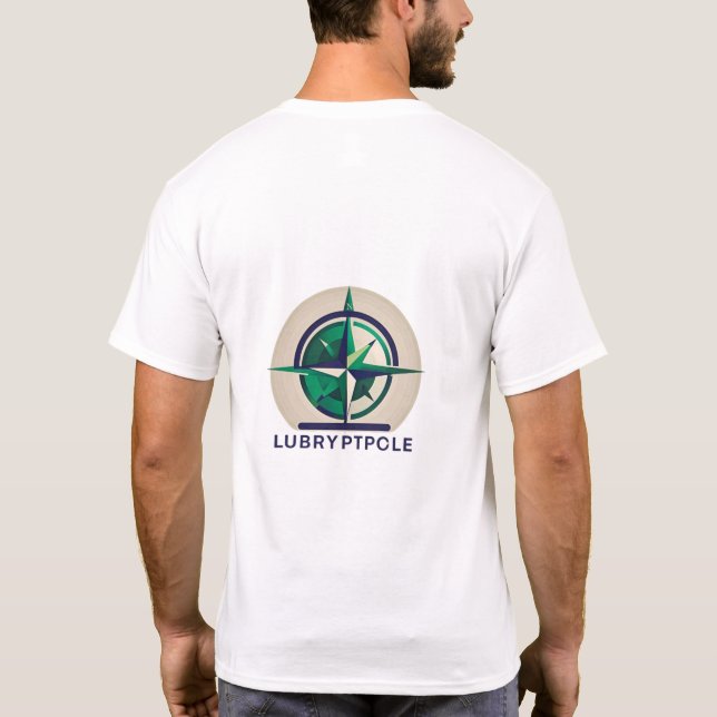 T-shirt Opulence radiante : fusion Abstraite (Dos)