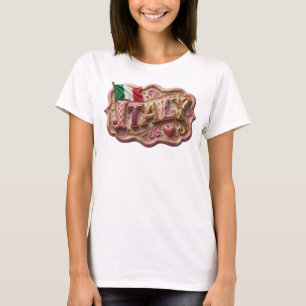 T-shirt Or Artistic Portable Or Trendy Italie