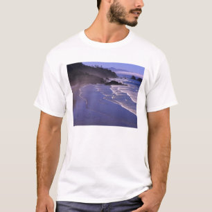 T-shirt OR, côte de l'Oregon, Ecola SP, Indian Beach avec