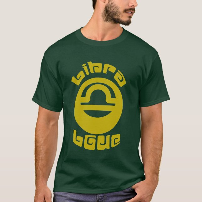T-shirt or d'amour de Balance (Devant)