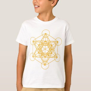 T-shirt Or de cube en Metatron