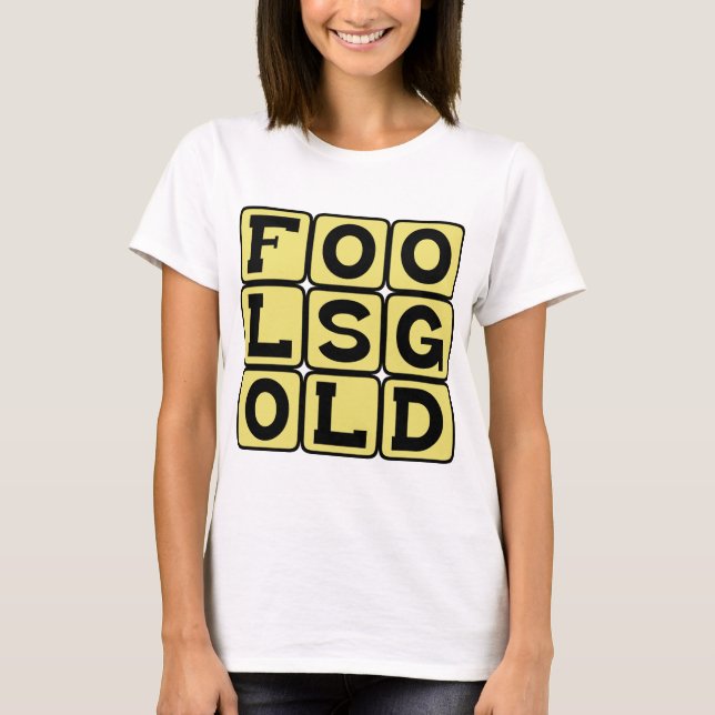 T-shirt Or de fou, Feldspath (Devant)