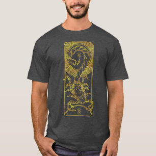 T-shirt Or de la ligne Scorpio Zodiac