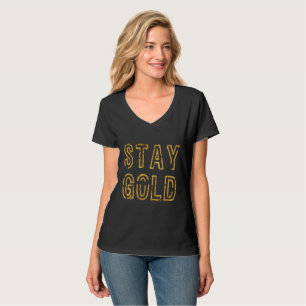 T-shirt Or de séjour