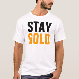 T-shirt Or de séjour