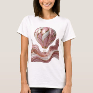 T-shirt Or doré ART ABSTRAIT Dessin abstrait