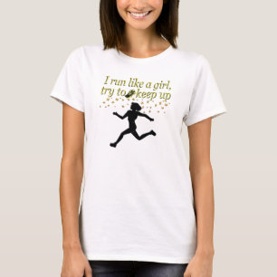 T-SHIRT OR FONCTIONNE COMME UNE PISTE DE CHAMPION ET UNE C