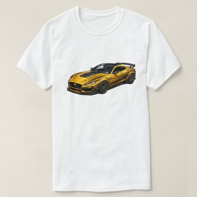 T-shirt Or Grand Tourer — BV-MJY (Design devant)