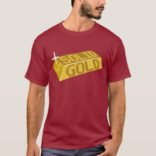 T-shirt Or massif