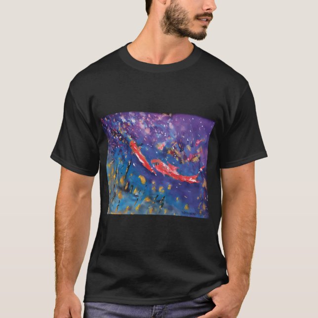 T-shirt Or pélagique (Devant)
