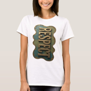 T-shirt Or RESPECT Design Moderne Attrayant