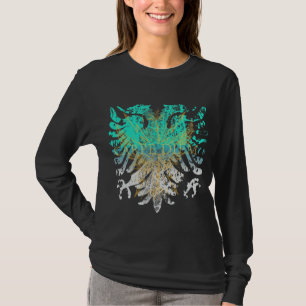T-shirt Or Turquoise Gras Griffin Sur Carpe Noire Diem