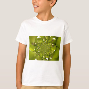 T-shirt Or vert : banane tropicale Twist Kaleidoscope
