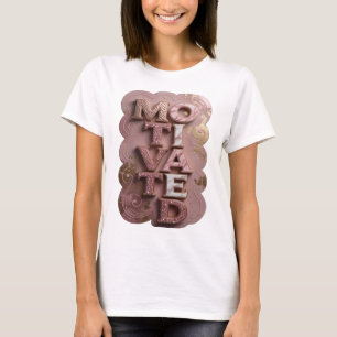 T-shirt Or vif MOTIVÉ Conception personnalisée