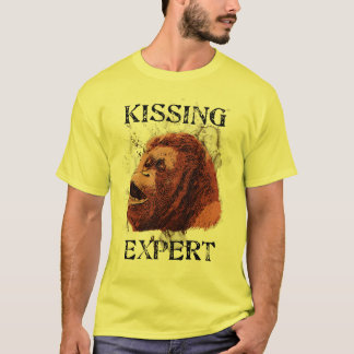 T-shirt Orang-outan embrassant l'expert