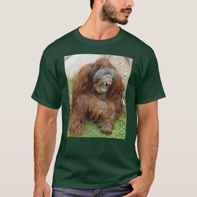 T-shirt Orang-outan riant (Devant)