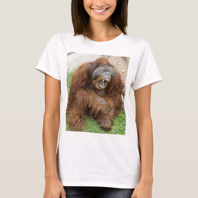T-shirt Orang-outan riant (Devant)