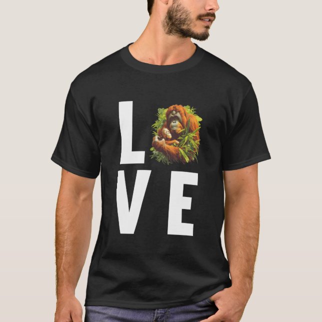 T-shirt Orang-outans Orang-outan (Devant)